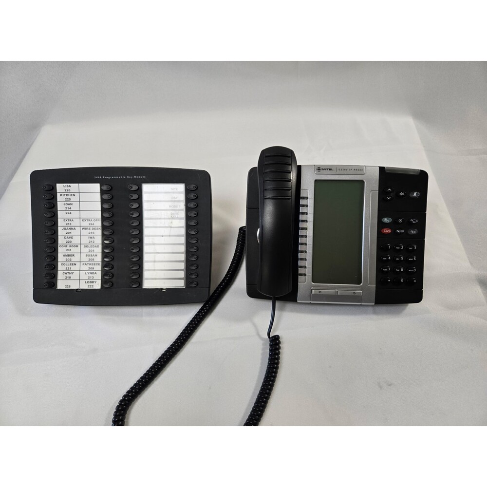 Mitel 5330e IP Phone & 5448 Programable Key Module